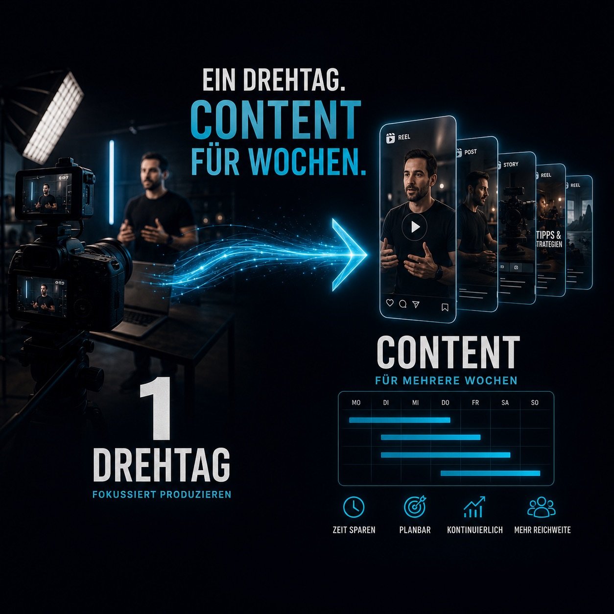 Content-Drehtag – effiziente Content-Produktion mit Koro Media